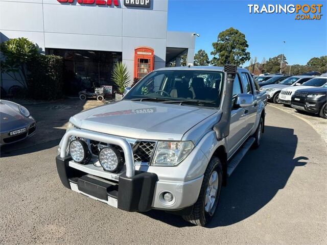 2007 NISSAN NAVARA ST X D40 UTILITY