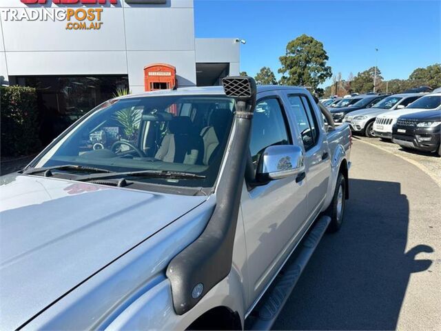 2007 NISSAN NAVARA ST X D40 UTILITY