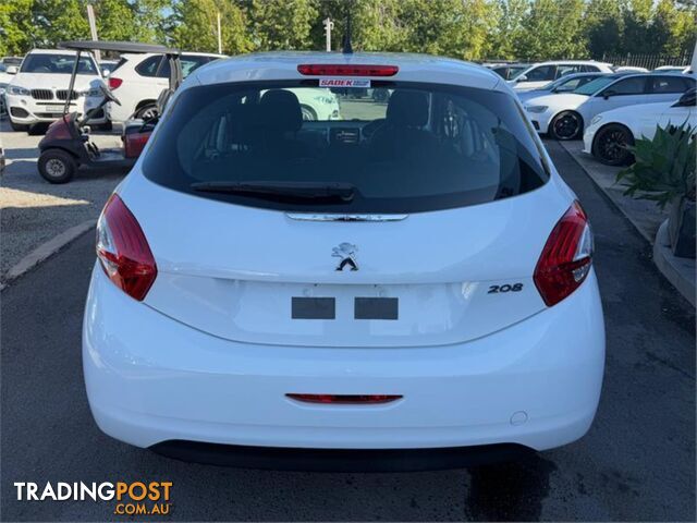 2014 PEUGEOT 208 ACTIVE A9MY14 HATCHBACK