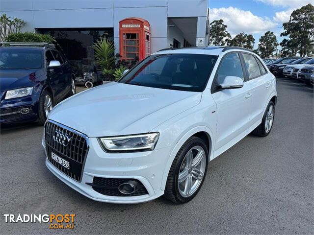 2013 AUDI Q3 TFSI 8UMY13 WAGON