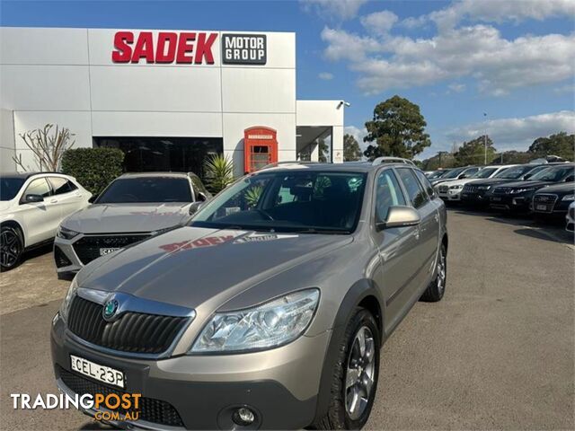 2011 SKODA OCTAVIA SCOUT103TDI 1ZMY11 WAGON