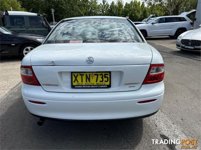 2002 HOLDEN COMMODORE EXECUTIVE VXII SEDAN