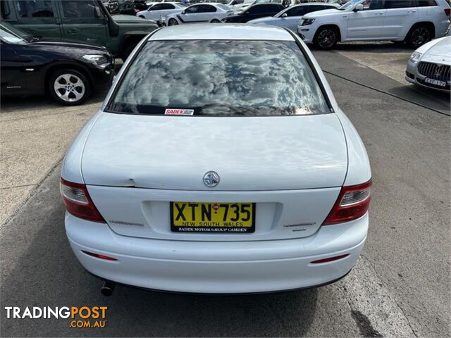 2002 HOLDEN COMMODORE EXECUTIVE VXII SEDAN