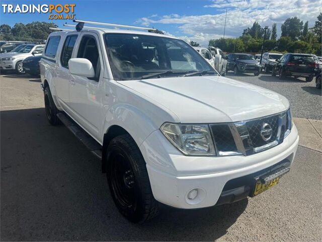 2011 NISSAN NAVARA ST D40MY11 UTILITY