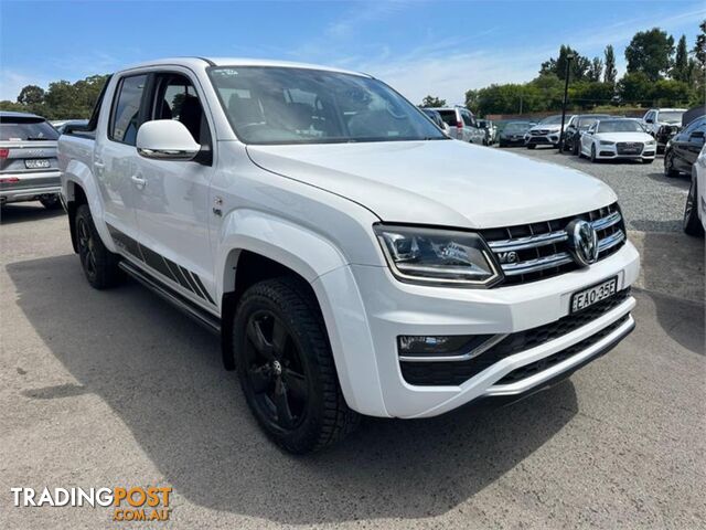 2019 VOLKSWAGEN AMAROK TDI580HIGHLINEBLACK 2HMY19 UTILITY