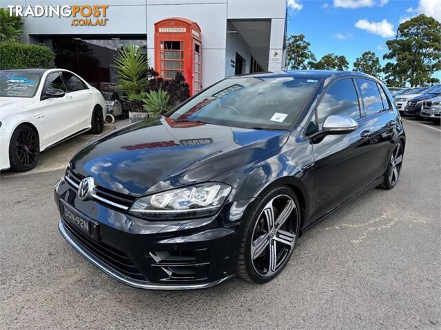 2015 VOLKSWAGEN GOLF R VIIMY16 HATCHBACK