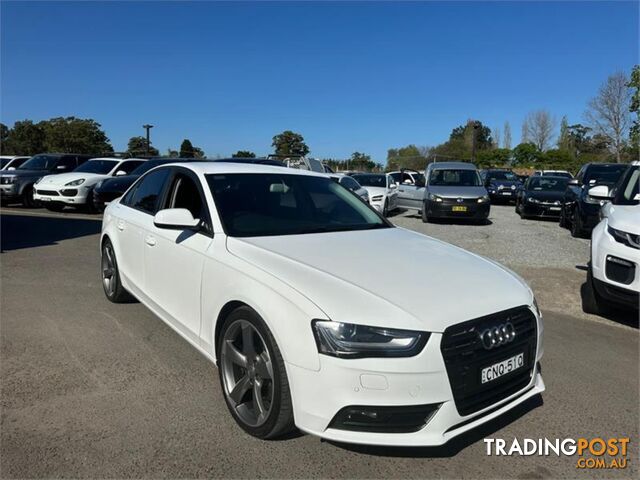 2013 AUDI A4  B88KMY13 SEDAN