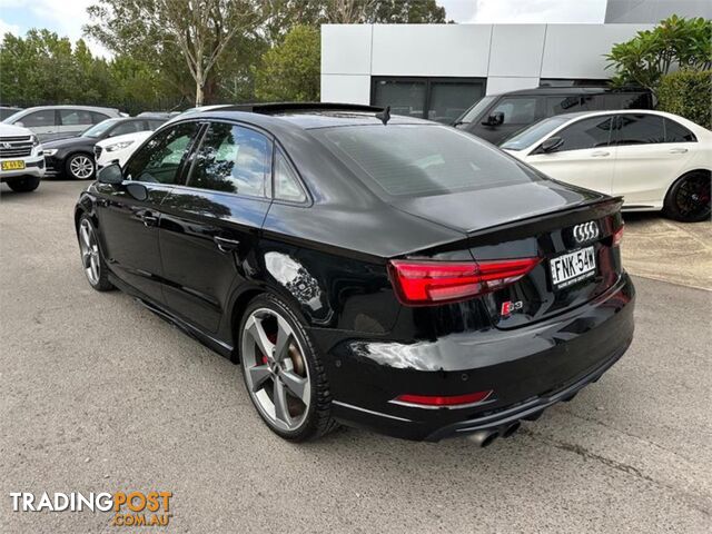 2019 AUDI S3  8VMY19 SEDAN