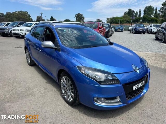 2013 RENAULT MEGANE GT LINE IIIK95MY13 WAGON