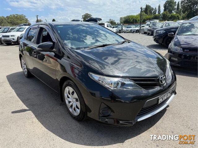 2013 TOYOTA COROLLA ASCENT ZRE182R HATCHBACK