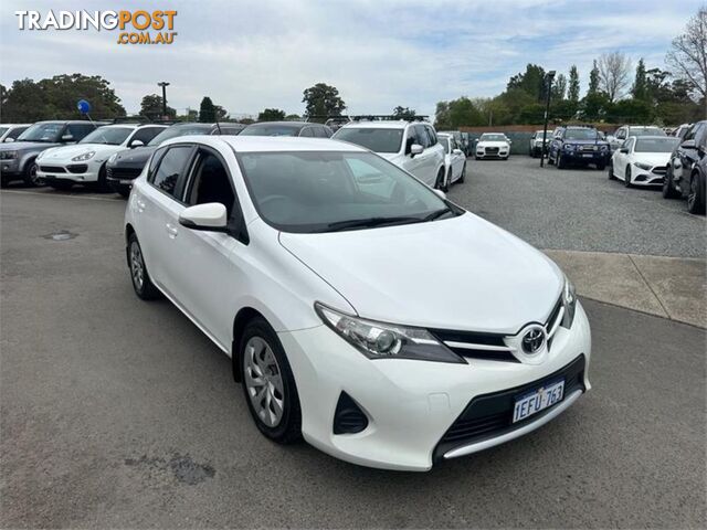 2013 TOYOTA COROLLA ASCENT ZRE182R HATCHBACK