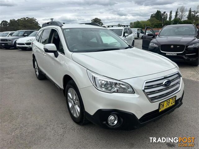 2015 SUBARU OUTBACK 2 0D B6AMY15 WAGON