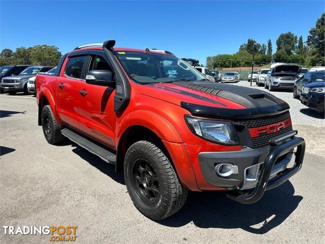 2012 FORD RANGER WILDTRAK PX UTILITY