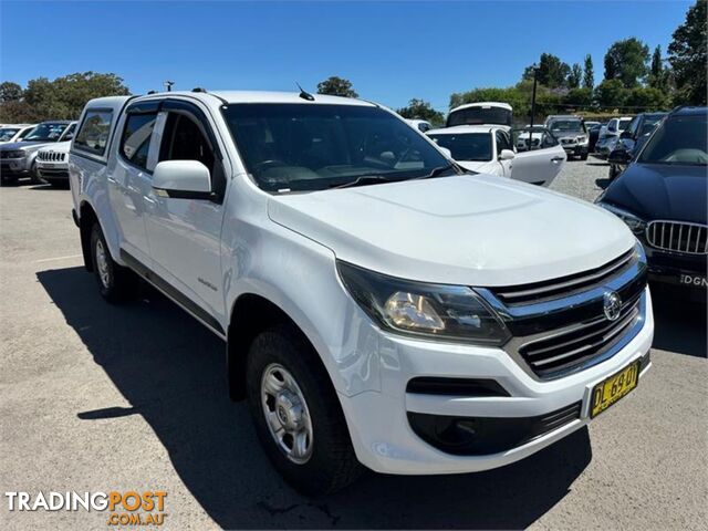 2018 HOLDEN COLORADO LS RGMY18 CAB CHASSIS