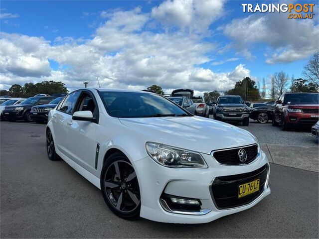 2017 HOLDEN COMMODORE SV6 VFIIMY17 SEDAN