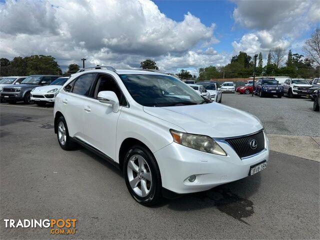 2011 LEXUS RX RX350PRESTIGE GGL15RMY11 WAGON