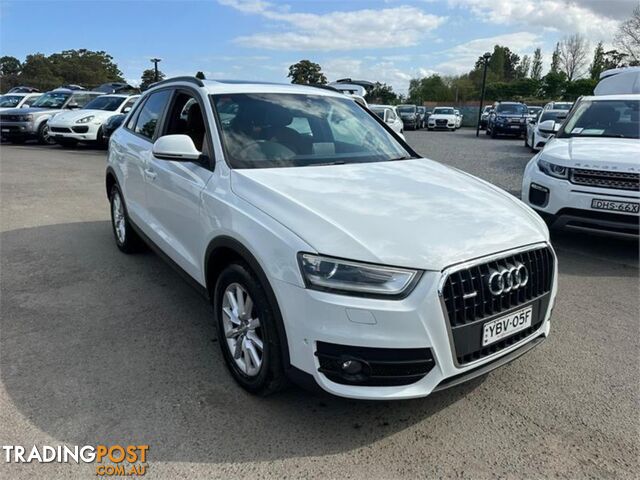 2013 AUDI Q3 TFSI 8UMY13 WAGON