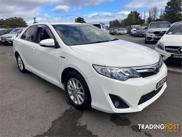 2012 TOYOTA CAMRY HYBRIDH AVV50R SEDAN