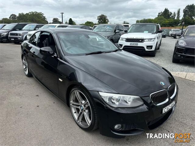 2013 BMW 3SERIES 320D E93MY1112 CONVERTIBLE