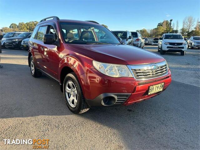 2010 SUBARU FORESTER X S3MY10 WAGON