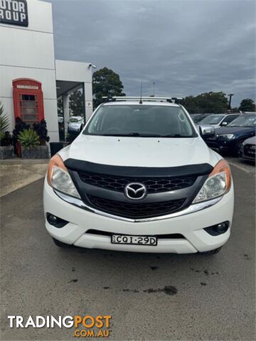 2013 MAZDA BT-50 XTR UP0YF1 UTILITY