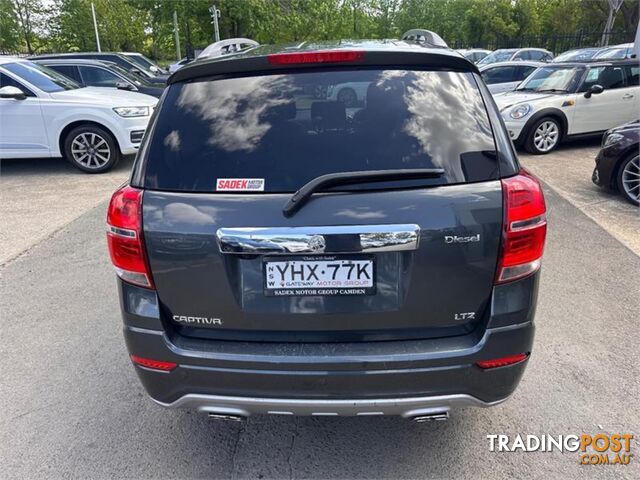 2017 HOLDEN CAPTIVA LTZ CGMY17 WAGON