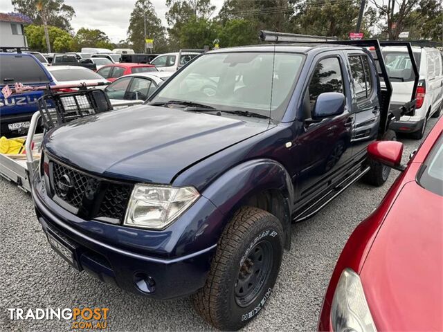 2010 NISSAN NAVARA ST D40 UTILITY