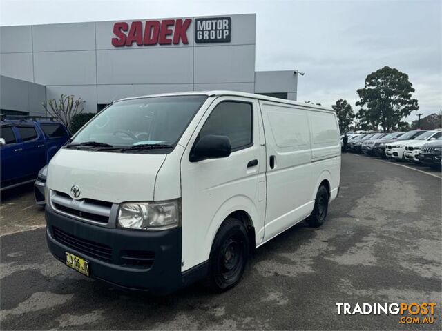 2008 TOYOTA HIACE  KDH201RMY08 VAN