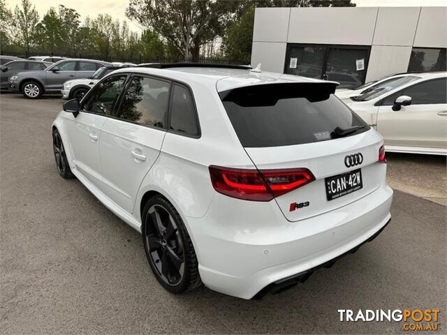 2016 AUDI RS3  8VMY16 HATCHBACK