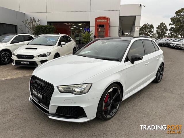 2016 AUDI RS3  8VMY16 HATCHBACK