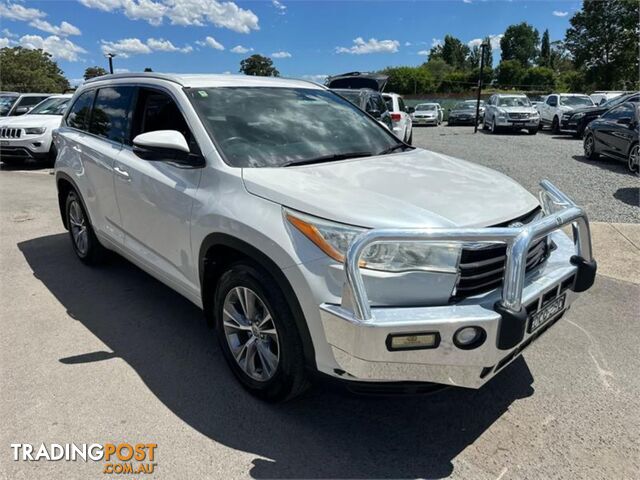 2015 TOYOTA KLUGER GXL GSU55R WAGON