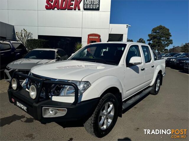 2014 NISSAN NAVARA ST D40S6MY12 UTILITY