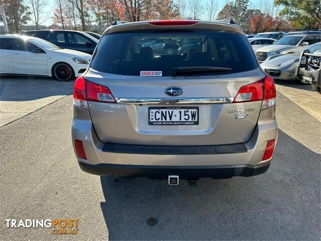 2013 SUBARU OUTBACK 2 0DPREMIUM B5AMY13 WAGON