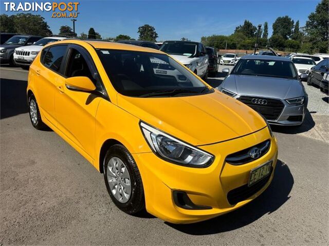 2015 HYUNDAI ACCENT ACTIVE RB2MY15 HATCHBACK