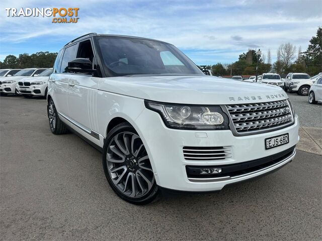 2017 LANDROVER RANGEROVER SDV8AUTOBIOGRAPHY L40517MY WAGON