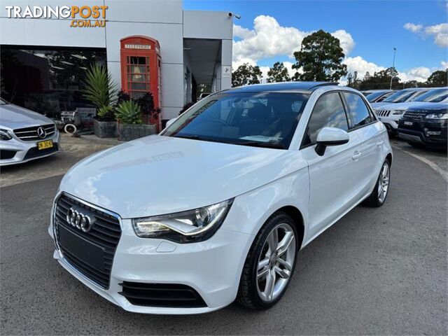 2013 AUDI A1 ATTRACTION 8XMY13 HATCHBACK