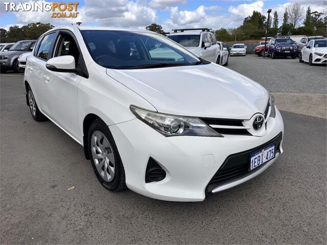 2012 TOYOTA COROLLA ASCENT ZRE182R HATCHBACK