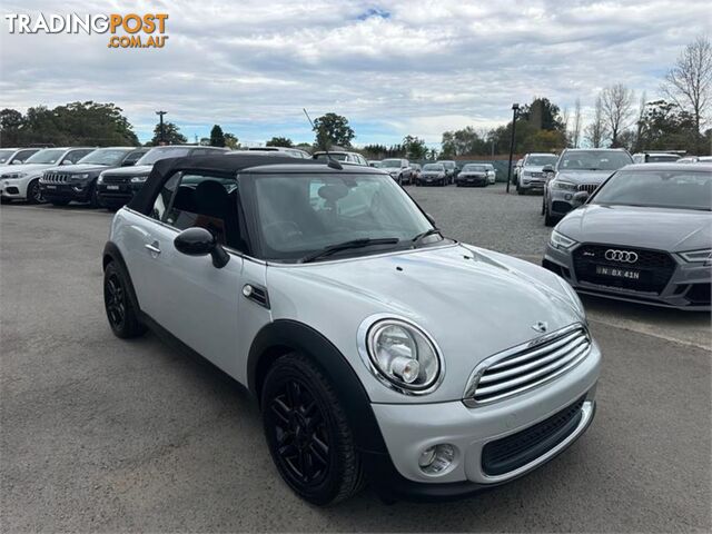 2014 MINI CABRIO COOPER R57LCI CONVERTIBLE