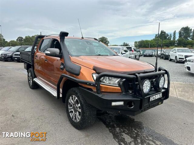 2015 FORD RANGER WILDTRAK PXMKII UTILITY