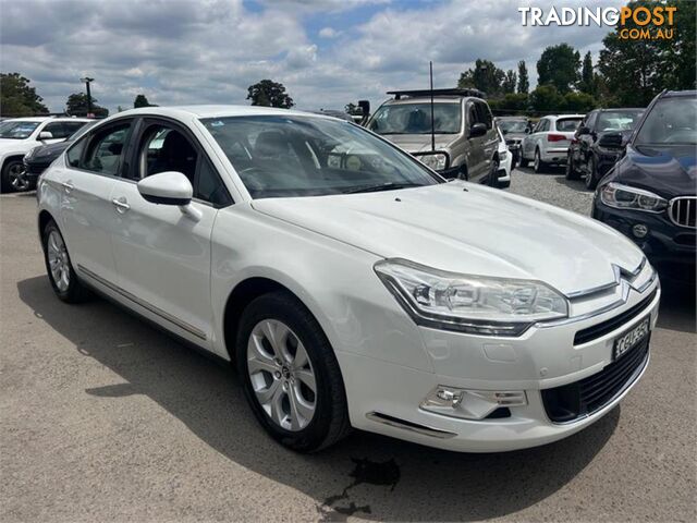 2013 CITROEN C5 EXCLUSIVEHDI X7MY13 SEDAN