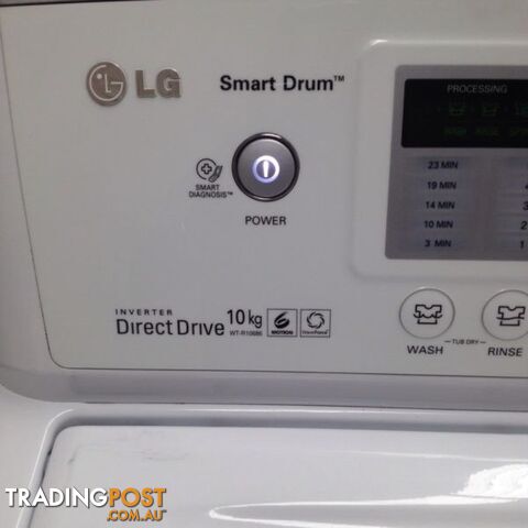 Lg 10 kg smart drum top loader washer - photo 4 of 8