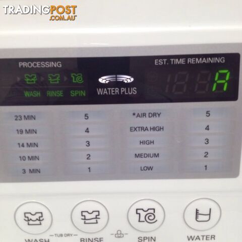 Lg 10 kg smart drum top loader washer - photo 5 of 8