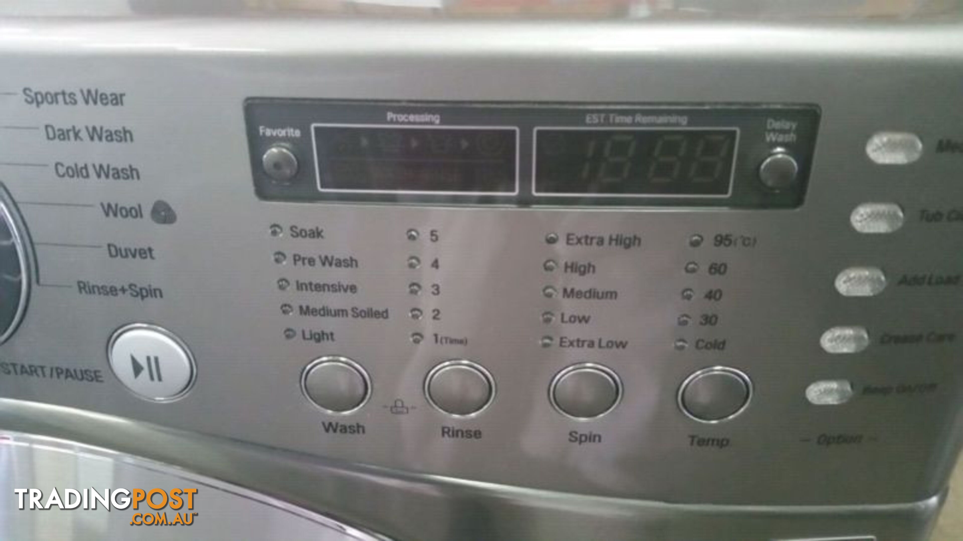 Lg bid 10 kg washer