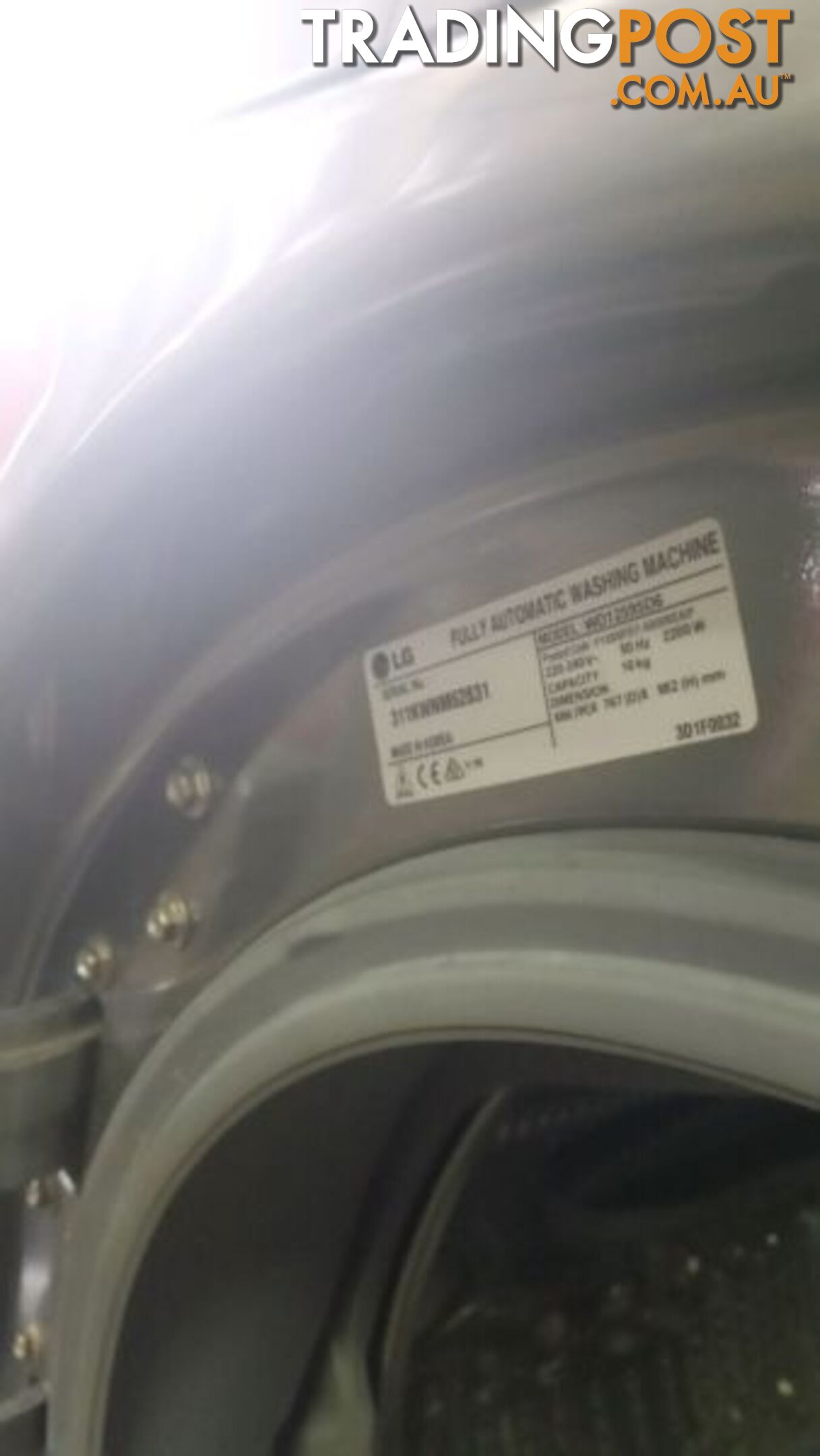 Lg bid 10 kg washer