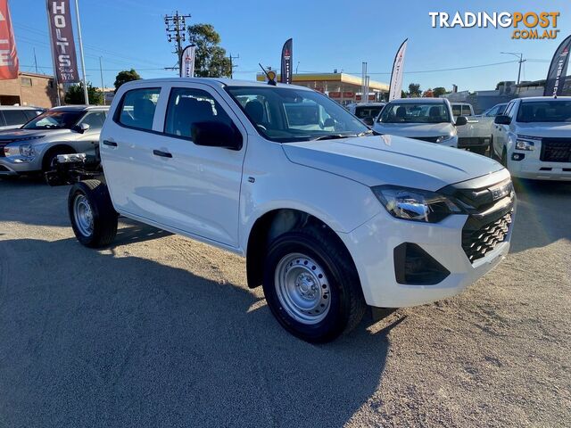 2023 ISUZU D-MAX SX D-MAX MY24 4X4 CREW CAB CHASSIS SX 3.0L AT DOUBLE CAB/CHASSIS