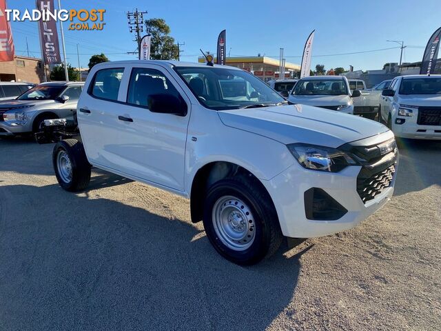 2023 ISUZU D-MAX SX D-MAX MY24 4X4 CREW CAB CHASSIS SX 3.0L AT DOUBLE CAB/CHASSIS