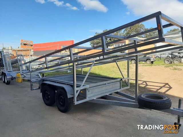 CONCRETORS TRAILER WITH MESH/TIMBER RACK - photo 2 of 5
