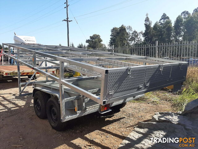 CONCRETORS TRAILER WITH MESH/TIMBER RACK - photo 3 of 5