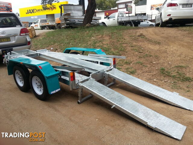 SCISSOR LIFT SLANT TRAILERS