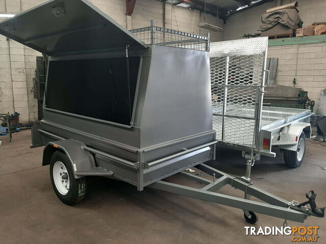 ENCLOSED TRADESMAN TRAILER RANGE PAINTED - photo 3 of 11